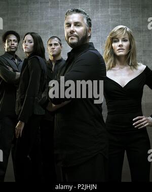 Titre original : CSI : Crime Scene Investigation-TV. Titre en anglais : CSI : Crime Scene Investigation. Année : 2000. Stars : MARG HELGENBERGER, GARY DOURDAN, WILLIAM PETERSEN, JORJA FOX, GEORGE EADS. Credit : CBS Television / Album Banque D'Images