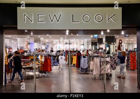 Le nouveau look fashion store à Wood Green Shopping City N22 London England uk Banque D'Images