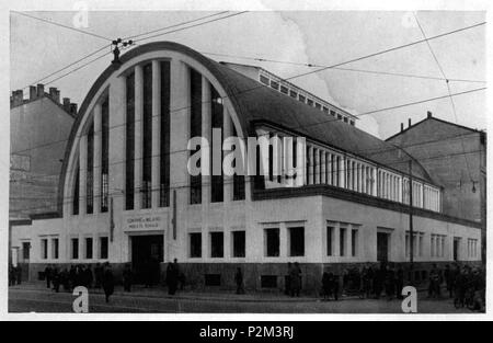 . Italiano : Mercato régionale coperto di Viale Monza, Milan (1933) 02e. Massari Secchi e L'immagine è tratta da Http://www.casadellarchitettura.eu/fascicolo/data/2012-06-02 445 2448.pdf . 2 juin 2012, 19:44:36. Massari e mercato coperto Secchi 55 régionale di Viale Monza, Milan (1933) 02e. Massari Secchi e Banque D'Images