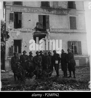 . Anglais : l'occupation italienne de Menton en juin 1940. 22 juin 1940. Inconnu 42 l'occupation italienne de Menton 1940 Banque D'Images