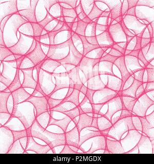 Aquarelle rose retro circle background pattern, vector illustration Illustration de Vecteur