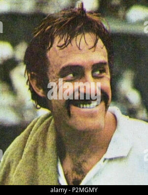 . VEDETTES-sport 1974-PANINI Figurina n.210- NEWCOMBE - AUSTRALIE -TENNIS-loisir . 1974 ou plus tôt. Inconnu 44 John Newcombe c1974 Banque D'Images