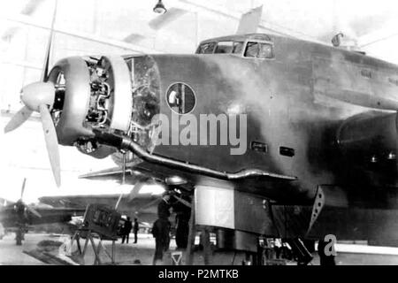 . Italiano : Aereo Savoia Marchetti SM.82 . avant 1960. Inconnu 73 R.A. - Savoia Marchetti SM.82 01 Banque D'Images