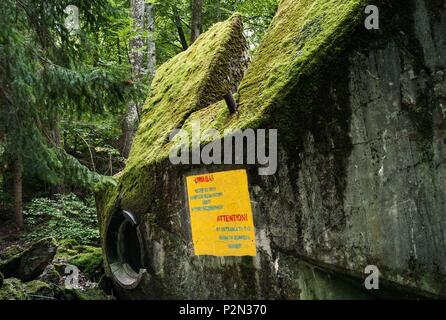 La Pologne, Mazurie, Ketrzin, Rastenburg, hameau de Forst Gorlitz, Wolf's Lair, bunkers d'Adolf Hitler premier front de l'Est siège militaire Banque D'Images