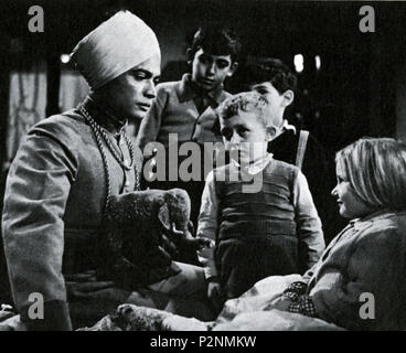 . Italiano : Sabù dans Buongiorno elefante . 1952. Inconnu 78 Sabu Buongiorno elefante Banque D'Images