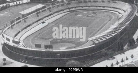 . English : 'Le Stade Municipal de Benito Mussolini" à Turin. Années 1930. Inconnu 84 Stadio Comunale Benito Mussolini Banque D'Images