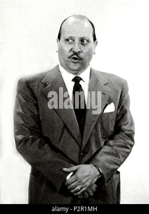 . Photo de la revue italienne Radiocorriere (1961) . 1961. Indeciso42 au projet italien. 16 Carlo Romano Banque D'Images