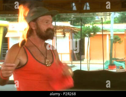 . Italiano : Capture d'écran dell'attore Osiride Pevarello dans una scena del film Colpo in canna diretto da Fernando Di Leo nel 1975 . Creato il 27 settembre 2014. Capture d'autoprodotto pevarello Osiride 67 Banque D'Images