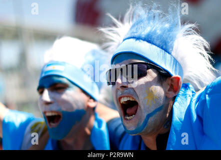 Moscou, Russie. 20Th Oct, 2018. Photo pendant le match entre l'Argentine et l'Islande valide pour la Coupe du Monde 2018 tenue à l'Aréna Otkrytie (Spartak) à Moscou, Russie. Crédit : Foto Arena LTDA/Alamy Live News Crédit : Foto Arena LTDA/Alamy Live News Banque D'Images