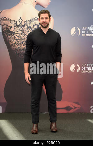 Montecarlo, moine. 15 Juin, 2018. Monte-Carlo, 58e la télévision internationale. Photocall 'Tom Clancy's Jack Ryan' sur la photo : John Krasinski : Crédit Photo Agency indépendante/Alamy Live News Banque D'Images