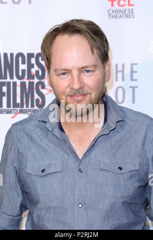Hollywood, Californie, USA. 15 Juin, 2018. Cinéaste Matthew Ellis assistant à Jaclyn Bradley Palmer's 'Amour les organes que nous sommes en première mondiale à des danses avec des Films Festival au théâtre chinois de Grauman à Hollywood Calfornia. Credit : Sheri Determan/Alamy Live News Banque D'Images