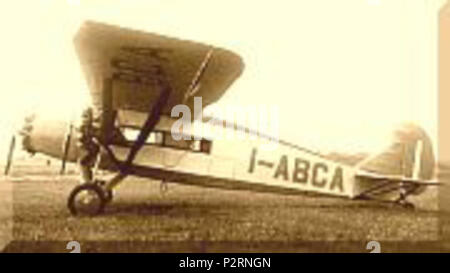 . Anglais : Italien Caproni Ca.97 L'avion utilitaire civile . Années 1920 ou 1930. Caproni Ca.15 Non 97 Banque D'Images