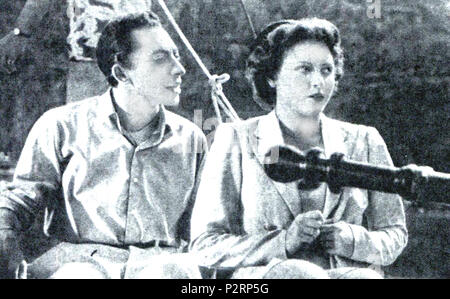 . Italiano : Una Scena di "C'è sempre ma' des nations unies (1943), Zampa con Aroldo Tieri e Carla Del Poggio . 28 février 2016. Inconnu 18 Cesempreunma tieri +del-paix Banque D'Images