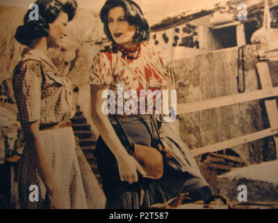 . Italiano : Anna Magnani dans una scena del film Vulcano. Licensing Categoria:Immagini di Anna Magnani . 12 décembre 2006 (date d'origine). L'original uploader a été LuckyLisp à l'italien . 51 Magnani vulcano Banque D'Images