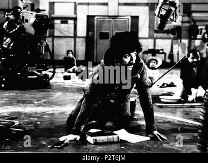 . L'acteur italien Gigi Proietti jouer Don Quichotte sur la télévision italienne . Mars 1973. 34 Gigi Proietti inconnu comme Don Quichotte Banque D'Images