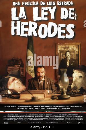 Titre original : LA LEY DE HERODES. Titre en anglais : LA LEY DE HERODES. Directeur de film : LUIS ESTRADA. Année : 1999. Credit : WANDA VISION / Album Banque D'Images