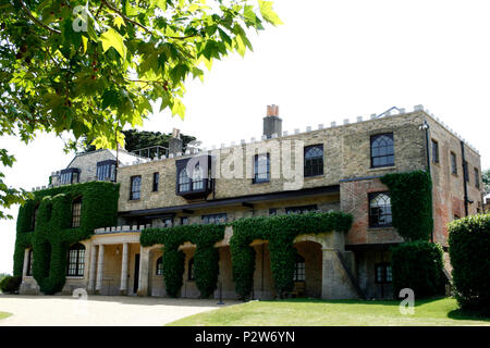 Farringford house était la maison de lord Alfred Tennyson poète dans l'île de Wight uk juin 2018 Banque D'Images