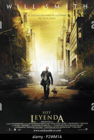 Titre original : I Am Legend. Titre en anglais : JE SUIS UNE LÉGENDE. Directeur de film : Francis Lawrence. Année : 2007. Credit : WARNER BROS. PICT./Village Roadshow. PICT/WEED ROAD Album // PICT Banque D'Images