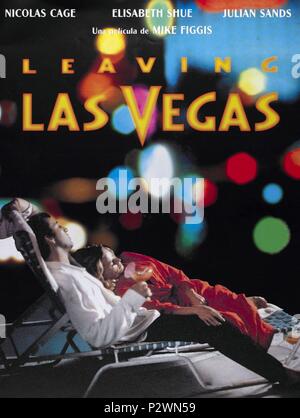 Titre original : Leaving Las Vegas. Titre en anglais : Leaving Las Vegas. Film Réalisateur : Michael FIGGIS. Année : 1995. Crédit : PHILIPPE PHOTOS / Album Banque D'Images