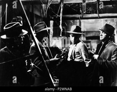 Titre original : LA RUE SANS NOM. Titre en anglais : LA RUE SANS NOM. Film Réalisateur : William KEIGHLEY. Année : 1948. Stars : Richard Widmark. Crédit : 20TH CENTURY FOX / Album Banque D'Images