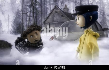 Titre original : CORALINE. Titre en anglais : CORALINE. Film Réalisateur : Henry Selick. Année : 2009. Credit : LAIKA ENTERTAINMENT / Album Banque D'Images