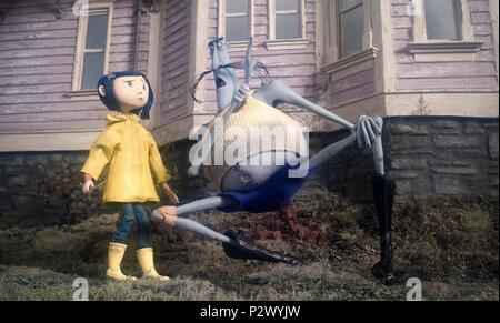 Titre original : CORALINE. Titre en anglais : CORALINE. Film Réalisateur : Henry Selick. Année : 2009. Credit : LAIKA ENTERTAINMENT / Album Banque D'Images