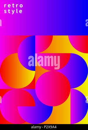 Brochure design gradient Illustration de Vecteur