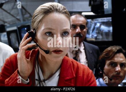 Film Original Title : Contact. Titre en anglais : CONTACT. Directeur : Robert Zemeckis Film. Année : 1997. Stars : Jodie Foster. Credit : Warner Brothers / Album Banque D'Images