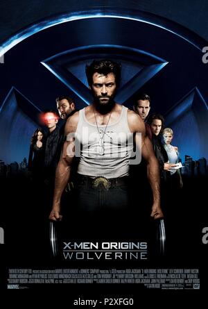 Titre original : X-Men Origins : Wolverine. Titre en anglais : X-Men Origins : Wolverine. Film Réalisateur : Gavin Hood. Année : 2009. Crédit : 20TH CENTURY FOX / Album Banque D'Images