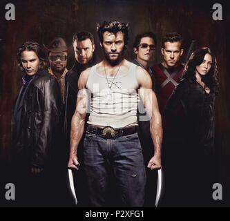 Titre original : X-Men Origins : Wolverine. Titre en anglais : X-Men Origins : Wolverine. Film Réalisateur : Gavin Hood. Année : 2009. Crédit : 20TH CENTURY FOX / Album Banque D'Images