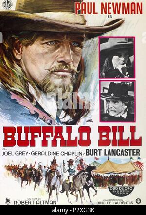 Titre original : BUFFALO BILL ET LES INDIENS, OU L'HISTOIRE DE SITTING BULL de leçon. Titre en anglais : BUFFALO BILL ET LES INDIENS, OU L'HISTOIRE DE SITTING BULL de leçon. Directeur de film : Robert Altman. Année : 1976. Credit : United Artists / Album Banque D'Images