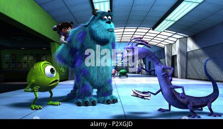 Titre original : Monsters, Inc.. Titre en anglais : Monsters, Inc.. Directeur de film : PETE DOCTER, David Silverman, Lee Unkrich. Année : 2001. Credit : WALT DISNEY PICTURES / Album Banque D'Images