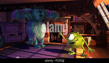 Titre original : Monsters, Inc.. Titre en anglais : Monsters, Inc.. Directeur de film : PETE DOCTER, David Silverman, Lee Unkrich. Année : 2001. Credit : WALT DISNEY PICTURES / Album Banque D'Images