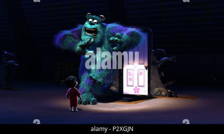 Titre original : Monsters, Inc.. Titre en anglais : Monsters, Inc.. Directeur de film : PETE DOCTER, David Silverman, Lee Unkrich. Année : 2001. Credit : WALT DISNEY PICTURES / Album Banque D'Images