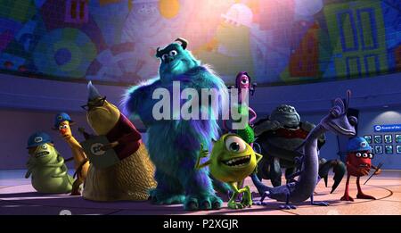 Titre original : Monsters, Inc.. Titre en anglais : Monsters, Inc.. Directeur de film : PETE DOCTER, David Silverman, Lee Unkrich. Année : 2001. Credit : WALT DISNEY PICTURES / Album Banque D'Images