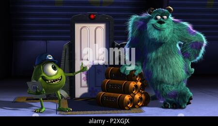 Titre original : Monsters, Inc.. Titre en anglais : Monsters, Inc.. Directeur de film : PETE DOCTER, David Silverman, Lee Unkrich. Année : 2001. Credit : WALT DISNEY PICTURES / Album Banque D'Images