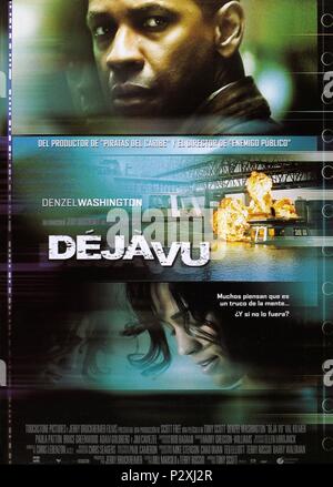 Titre original : DÉJÀ VU. Titre en anglais : DÉJÀ VU. Directeur de film : Tony SCOTT. Année : 2006. Credit : Touchstone Pictures / Album Banque D'Images