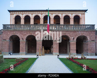 Padoue, Italie - 26 mai 2018 : Villa dei Vescovi est une villa de style Renaissance vénitienne. En ce moment c'est un musée ouvert au public. Banque D'Images