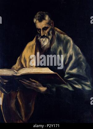 Le SAN SIMON - SIGLO XVI/XVII - MANIERISMO ESPAÑOL. Auteur : El Greco (1541-1614). Lieu : Casa Museo del Greco-COLECCION, TOLEDO, Espagne. Banque D'Images