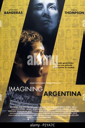 Titre original : imaginer l'Argentine. Titre en anglais : imaginer l'Argentine. Directeur : Film CHRISTOHER HAMPTON. Année : 2003. Credit : ARENAS ENTERTAINMENT / Album Banque D'Images