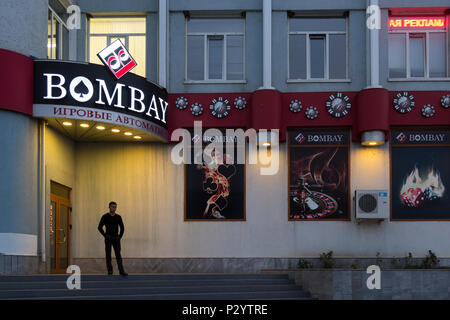 Bender, Moldova, Casino dans le centre-ville de Bombay Banque D'Images