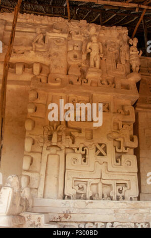 Ek Balam ruines, Maya, Mexique, Yucatan, Temozón Banque D'Images