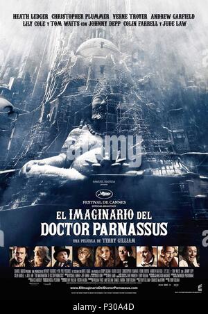 Titre original : L'IMAGINARIUM DU DOCTEUR PARNASSUS. Titre en anglais : L'IMAGINARIUM DU DOCTEUR PARNASSUS. Film Réalisateur : Terry Gilliam. Année : 2009. Crédit : Infinity propose des divertissements/Icon Productions // Album Banque D'Images
