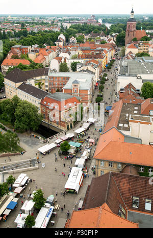 Berlin, Allemagne, vue sur la vieille ville de Spandau Banque D'Images