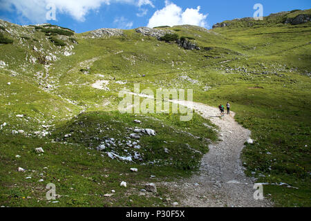 Oberstdorf, Allemagne, la randonnée au Nebelhorn Banque D'Images