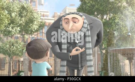 Titre original : Détestable moi. Titre en anglais : Détestable moi. Film Réalisateur : Pierre Coffin, CHRIS RENAUD. Année : 2010. Credit : ILLUMINATION ENTERTAINMENT / Album Banque D'Images