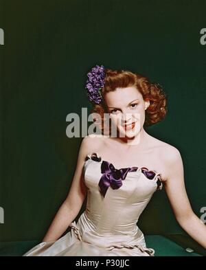 Stars : Judy Garland. Banque D'Images