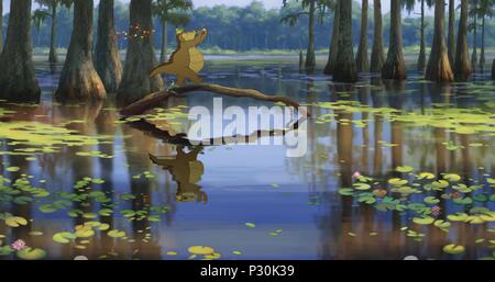 Titre original : LA PRINCESSE ET LA GRENOUILLE. Titre en anglais : LA PRINCESSE GRENOUILLE, LE. Film Réalisateur : JOHN MUSKER, RON CLEMENTS. Année : 2009. Credit : WALT DISNEY PICTURES / Album Banque D'Images