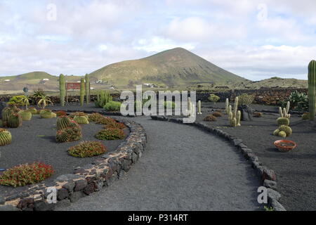 Belle Île Lanzarote sur les canaries Banque D'Images