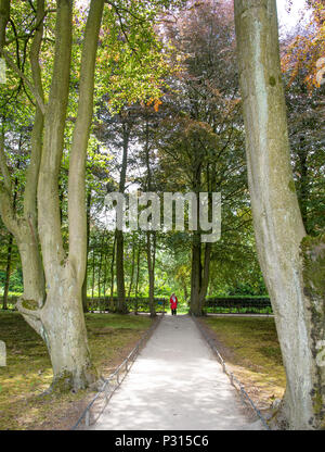 Vues de Dunham Massey au National Trust et jardins près de Altrincham dans Cheshire Banque D'Images